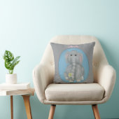 Süßer Elefant Kissen (Stuhl )