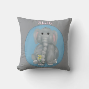 Süßer Elefant Kissen