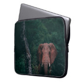 SÜSSER ELEFANT LAPTOPSCHUTZHÜLLE (Vorderseite Links)