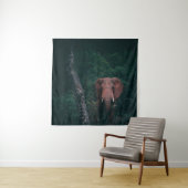 SÜSSER ELEFANT WANDTEPPICH (Beispiel)