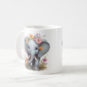 Süßer Elefantentasse Kaffeetasse (Vorderseite Links)