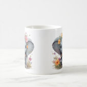 Süßer Elefantentasse Kaffeetasse (Mittel)