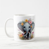 Süßer Elefantentasse Kaffeetasse (Links)