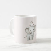 Süßer Elefantenvogel   Kaffeetasse (Vorderseite Links)