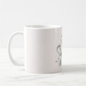 Süßer Elefantenvogel   Kaffeetasse (Links)