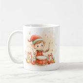 Süßer Elf Weihnachts-Tassen-Wrapper Kaffeetasse (Links)