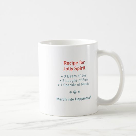 Süßer Elf Weihnachts-Tassen-Wrapper Kaffeetasse (Rechts)