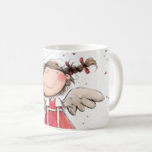 Süßer Engel Kaffeetasse (VorderseiteRechts)