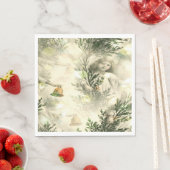 Süßer Engel Marmor Papier Serviette (Beispiel)