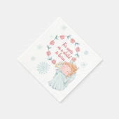 Süßer Engel Weihnachten Serviette (Ecke)
