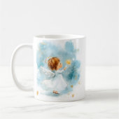 Süßer Engel Weihnachts-Tassen-Wrapper Kaffeetasse (Links)