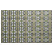 Süßer englischer Schwarzweiss-Setzer Stoff (Yard (91,4 cm))