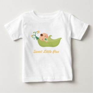 Süßer Erbsen in einem Pod für Baby Boys T-shirt