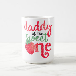 Süßer Erdbeer-Papa des Süßen Matching Fa Kaffeetasse