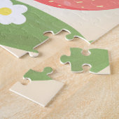 Süßer Erdbeergarten Puzzle (Seite)