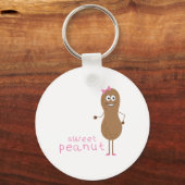 Süßer Erdnuss Schlüsselanhänger (Vorderseite)