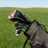 Süßer erster Muttertag moderner Fotocollage Golf Headcover (In SItu)