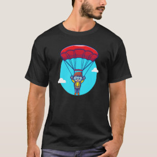 Süßer Fallschirmspringer T-Shirt