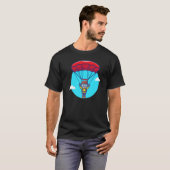 Süßer Fallschirmspringer T-Shirt (Vorne ganz)