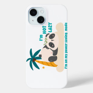 Süßer fauler Panda Case-Mate iPhone Hülle