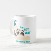 Süßer fauler Panda  Kaffeetasse (Vorderseite Links)