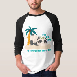 Süßer fauler Panda T-Shirt
