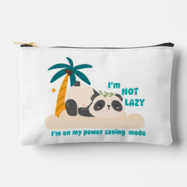 Süßer fauler Panda Zubehörtasche