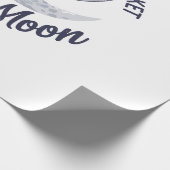 Süßer Faultier-Astronaut Reitend Geschenkpapier (Ecke)