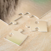 Süßer Faultier-Hintergrund-Puzzleteil Puzzle (Seite)