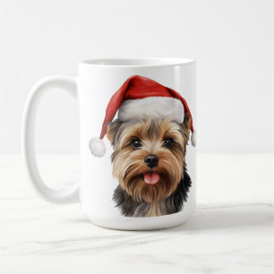SÜßER FEIERTAG WEIHNACHTEN YORKSHIRE TERRIER KAFFEETASSE