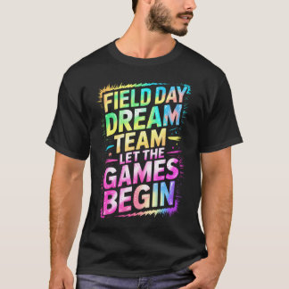 Süßer Feldtag Traumteam Lass die Spiele beginnen L T-Shirt