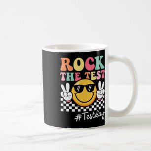 Süßer Fels Die Test Retro-Lächeln Lehrer Kinder te Kaffeetasse