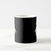 Süßer Felsenpinguin Lustiges Antarktistier Kaffeetasse (Mittel)