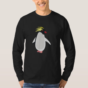 Süßer Felsenpinguin Lustiges Antarktistier T-Shirt