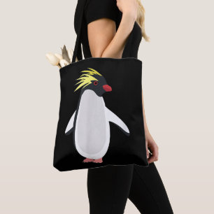 Süßer Felsenpinguin Lustiges Antarktistier Tasche