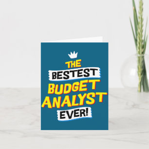 Süßer Finanzanalyst Finanzjob Beruf Karte