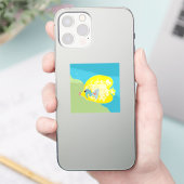 Süßer Fisch Aufkleber (Telefon)