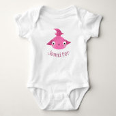 Süßer Fisch Baby Strampler (Vorderseite)