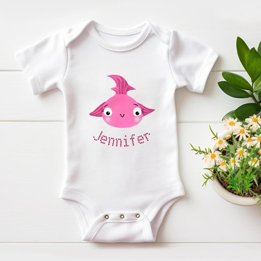 Süßer Fisch Baby Strampler