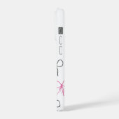 Süßer Flamingo iPhone Hülle (Linke Seite)