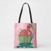 Süßer Flamingo Tasche (Vorderseite)