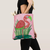 Süßer Flamingo Tasche (Von Nahem)