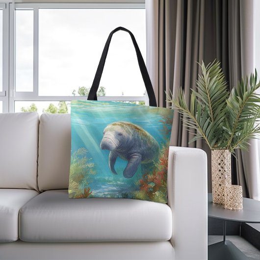Süßer Florida-Manati, Tasche