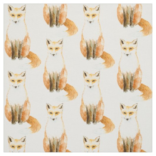 Süßer Fox Stoff (Muster)