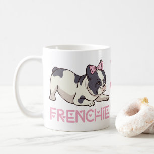 Süßer Franzose Welpe Hund Liebhaber Geschenk Franz Kaffeetasse
