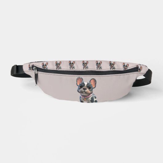 Süßer Französische Bulldogge Bauchtasche (Vorderseite)