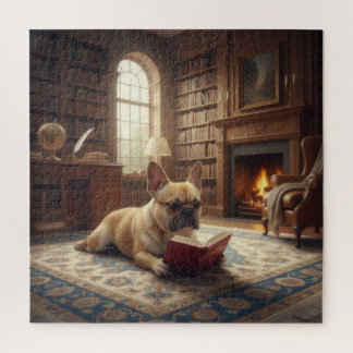 Süßer Französischer Bulldogge Puzzle