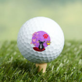 Süßer Frenchie-Welpe mit Herzen Golfball (Insitu T-Shirt)