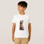 Süßer Frettchen Pullover für Kinder (Vorne ganz)