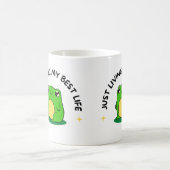 süßer Frosch-Becher – Süßes ästhetisches Becher-Ge Kaffeetasse (Mittel)